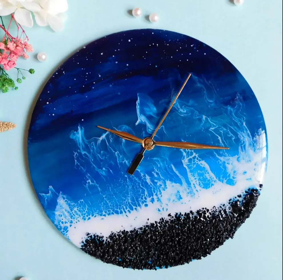 Resin Wall Clock